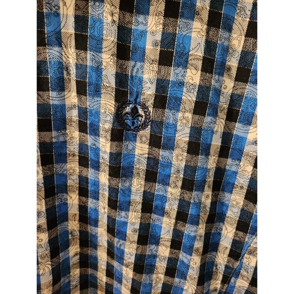 Au Noir Long Sleeves Men Shirt Size 6 Pre-Owned - Picture 2 of 10